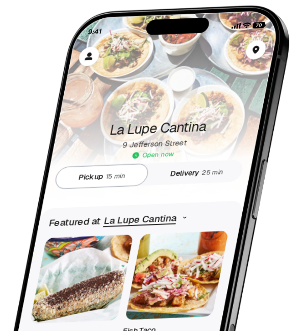 La Lupe Cantina app preview