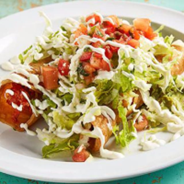Chicken Flautas.